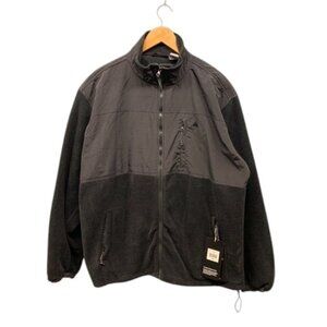 Snozu Performance Fleece Jacket‎ Men’s XXL Black Full Zip Windproof Outdoor NWT